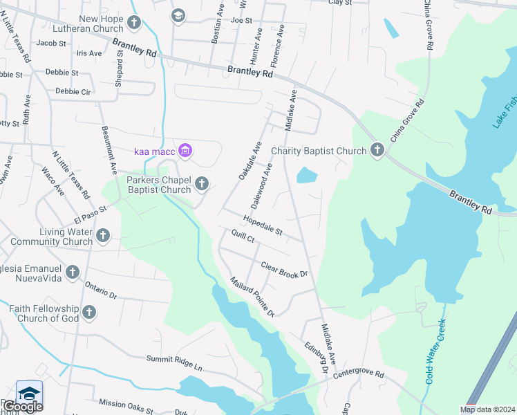 map of restaurants, bars, coffee shops, grocery stores, and more near 204 Dalewood Avenue in Kannapolis