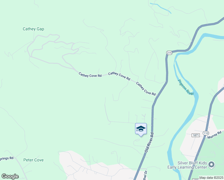 map of restaurants, bars, coffee shops, grocery stores, and more near 350 Oscar Banks Way in Waynesville