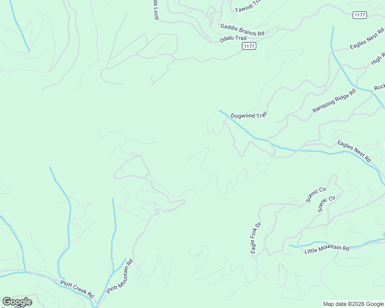 map of restaurants, bars, coffee shops, grocery stores, and more near 116 Dana Rd in Waynesville