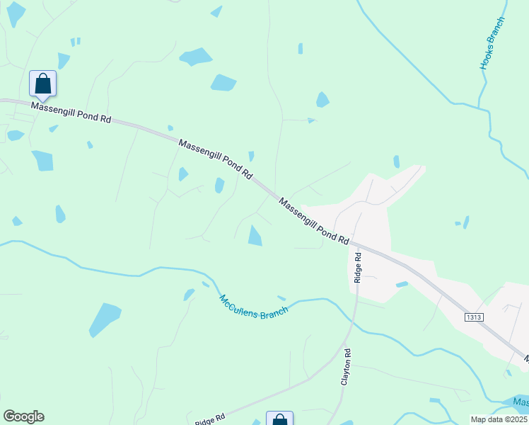 map of restaurants, bars, coffee shops, grocery stores, and more near 101 Mitchell Court in Angier