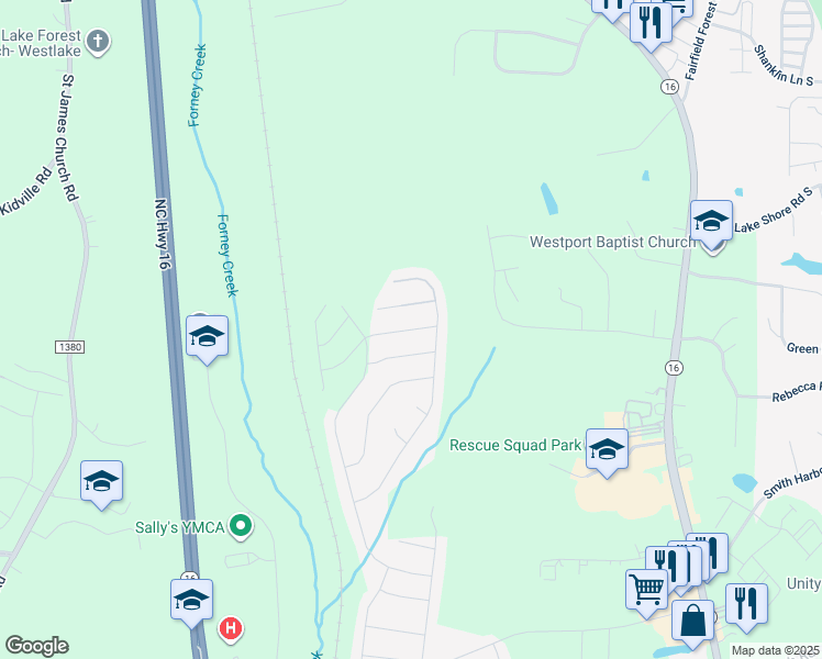 map of restaurants, bars, coffee shops, grocery stores, and more near 1613 Tundra Lane in Denver