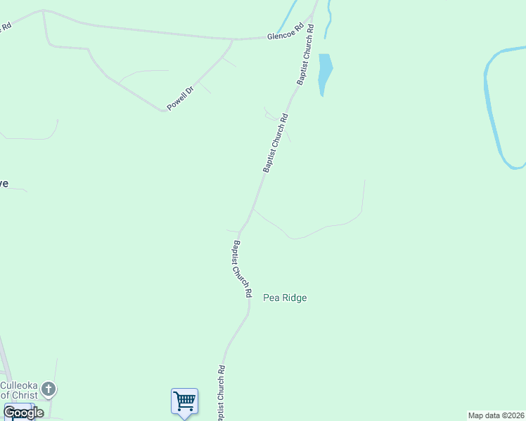 map of restaurants, bars, coffee shops, grocery stores, and more near 2329 Tracy Lane in Culleoka