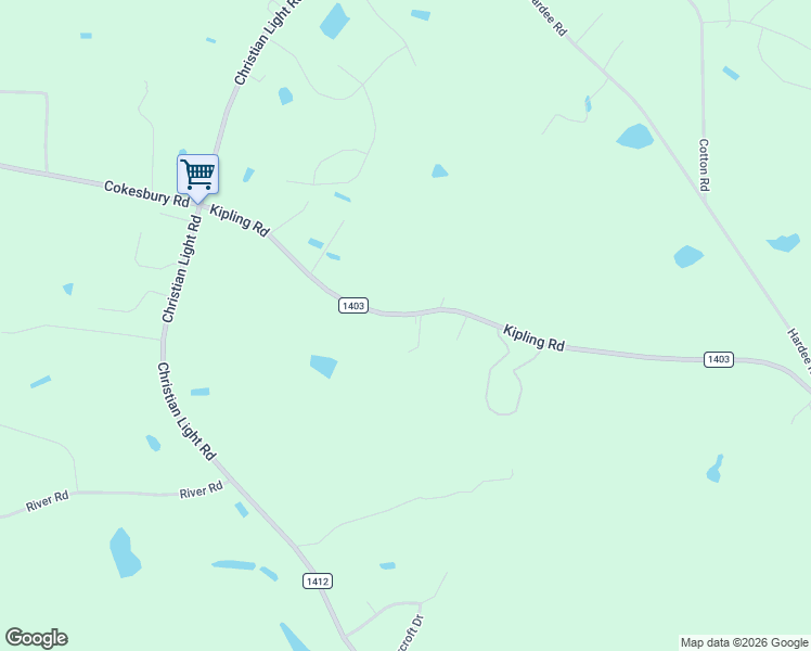 map of restaurants, bars, coffee shops, grocery stores, and more near 3211 Kipling Road in Fuquay-Varina