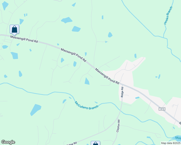 map of restaurants, bars, coffee shops, grocery stores, and more near 101 Mitchell Court in Angier