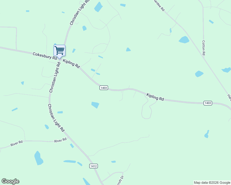 map of restaurants, bars, coffee shops, grocery stores, and more near 3211 Kipling Road in Fuquay-Varina