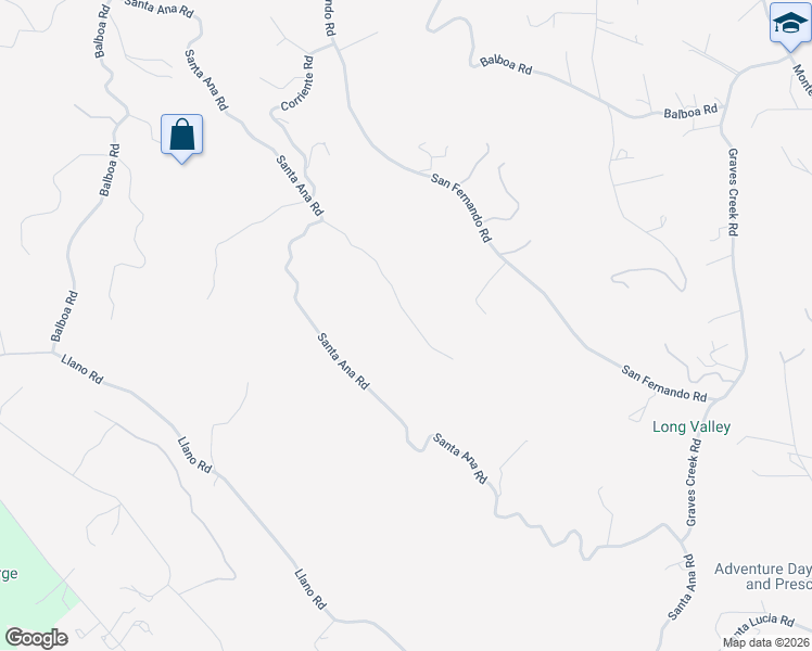 map of restaurants, bars, coffee shops, grocery stores, and more near 11127 Cebada Road in Atascadero