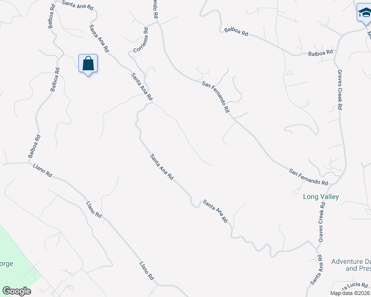 map of restaurants, bars, coffee shops, grocery stores, and more near 11127 Cebada Road in Atascadero