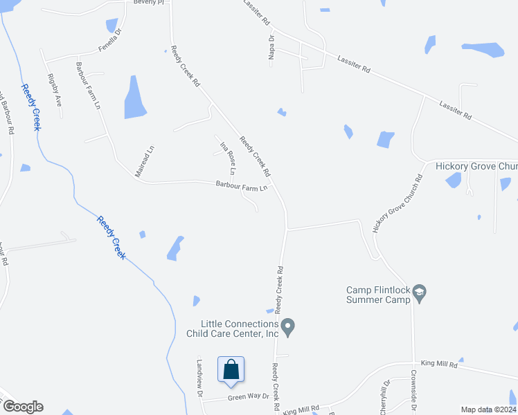 map of restaurants, bars, coffee shops, grocery stores, and more near 87 Sheldrake Way in Four Oaks