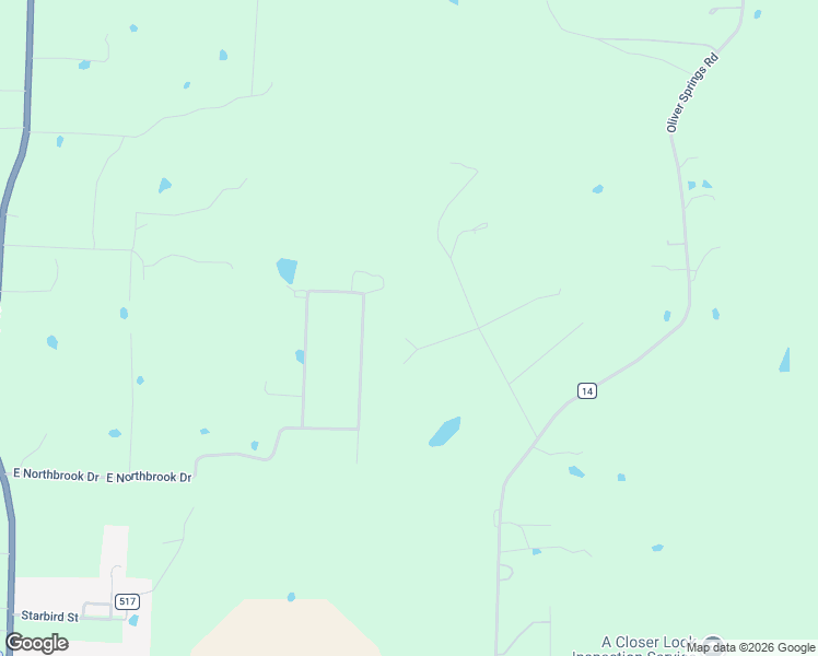 map of restaurants, bars, coffee shops, grocery stores, and more near 4015 Northbrook Circle in Van Buren