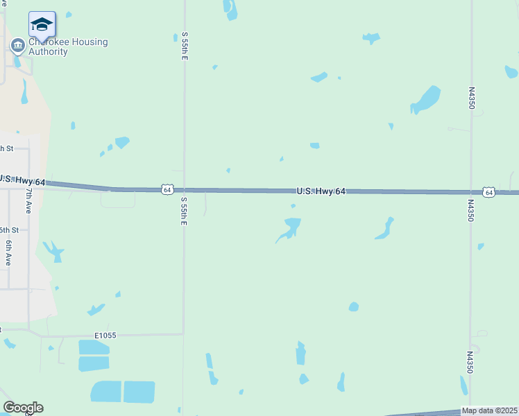 map of restaurants, bars, coffee shops, grocery stores, and more near 5769 U.S. Highway 64 in Warner