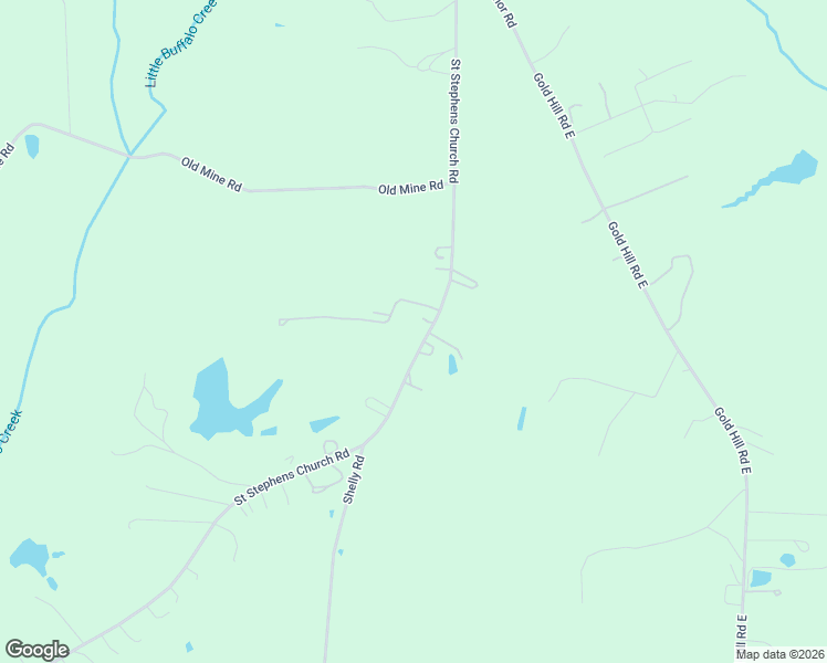 map of restaurants, bars, coffee shops, grocery stores, and more near 5401 Saint Stephens Church Road in Gold Hill