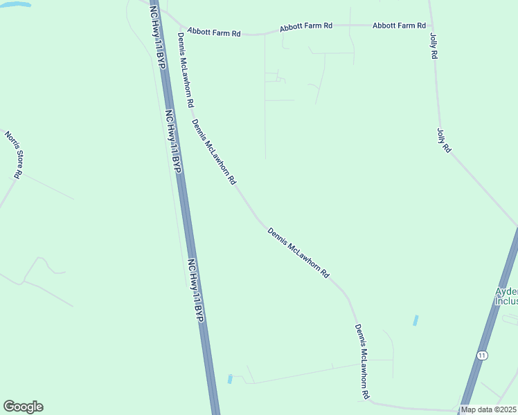 map of restaurants, bars, coffee shops, grocery stores, and more near 3787 Dennis McLawhorn Road in Ayden