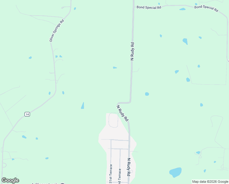 map of restaurants, bars, coffee shops, grocery stores, and more near 4015 North Rudy Road in Van Buren