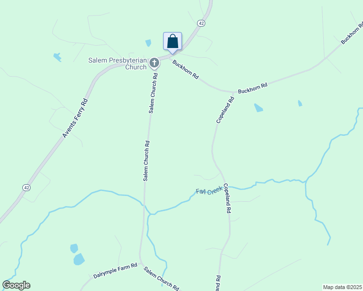 map of restaurants, bars, coffee shops, grocery stores, and more near 859 Copeland Road in Sanford