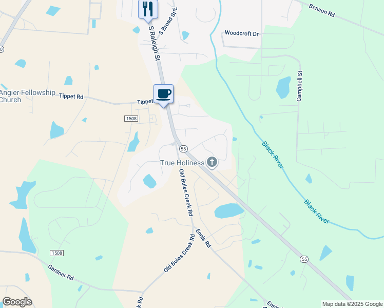 4590 Old Buies Creek Road, Angier NC Walk Score