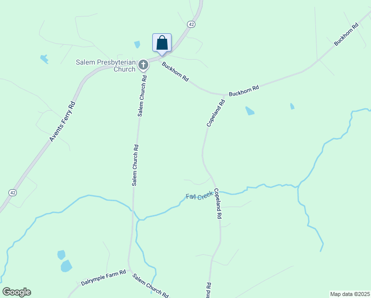 map of restaurants, bars, coffee shops, grocery stores, and more near 859 Copeland Road in Sanford