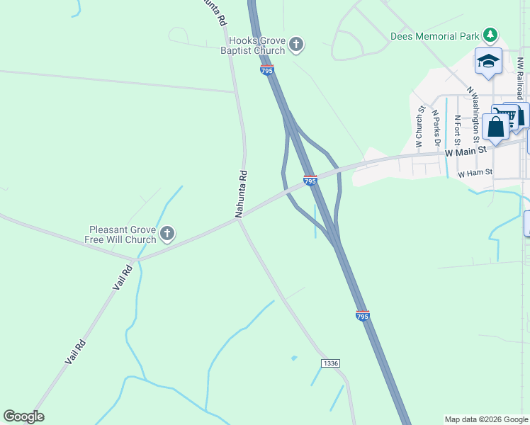 map of restaurants, bars, coffee shops, grocery stores, and more near 961 Pikeville-Princeton Road in Pikeville