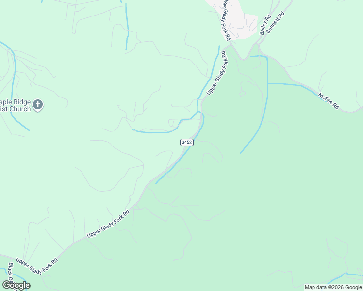 map of restaurants, bars, coffee shops, grocery stores, and more near 570 Upper Glady Fork Road in Candler