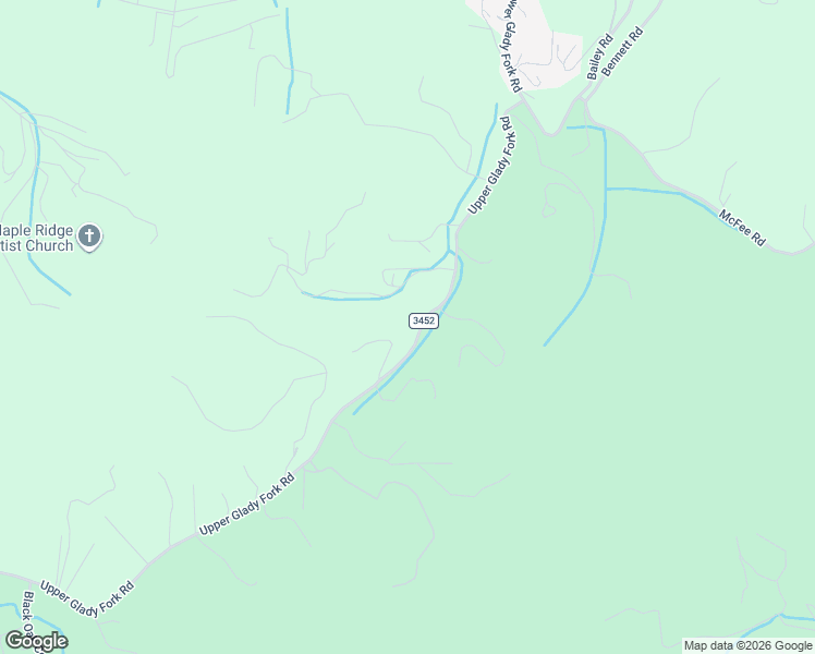 map of restaurants, bars, coffee shops, grocery stores, and more near 570 Upper Glady Fork Road in Candler