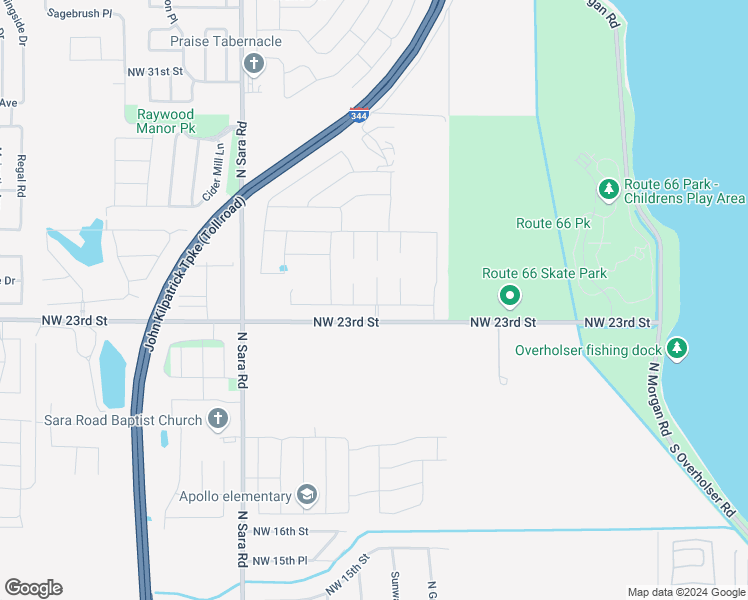 map of restaurants, bars, coffee shops, grocery stores, and more near 2416 Horn Valley Court in Yukon
