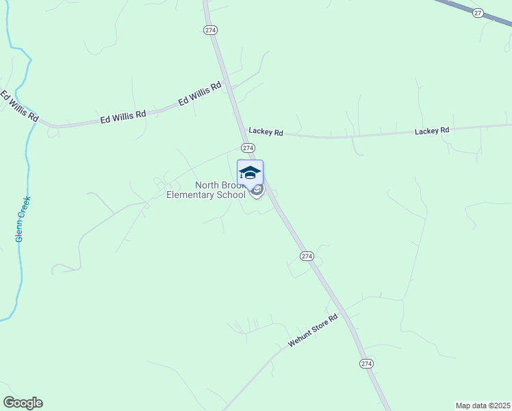 map of restaurants, bars, coffee shops, grocery stores, and more near 642 North Carolina 274 in Vale