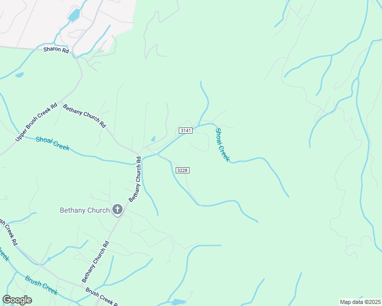 map of restaurants, bars, coffee shops, grocery stores, and more near 22 Mountain Country Acres in Fairview