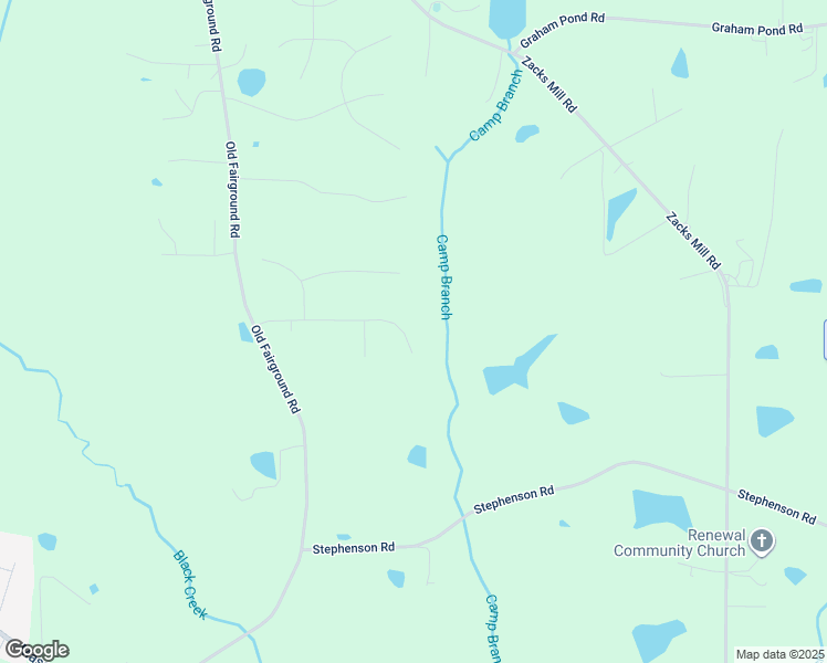 map of restaurants, bars, coffee shops, grocery stores, and more near 355 Grand Stand Lane in Angier