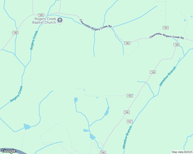map of restaurants, bars, coffee shops, grocery stores, and more near 190 County Road 165 in Athens