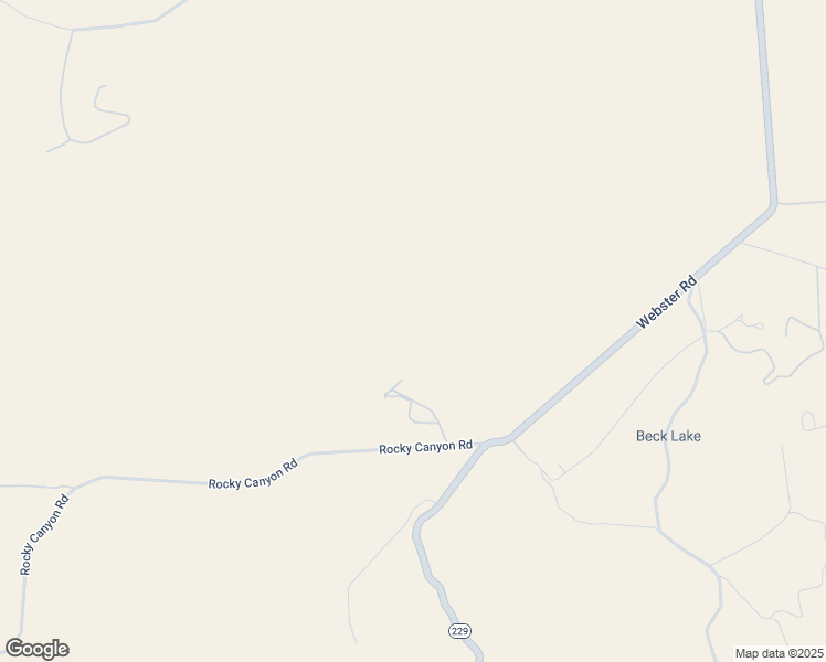 map of restaurants, bars, coffee shops, grocery stores, and more near 5790 Rocky Canyon Road in Creston