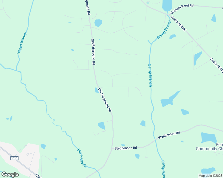 map of restaurants, bars, coffee shops, grocery stores, and more near 108 Grand Stand Lane in Angier