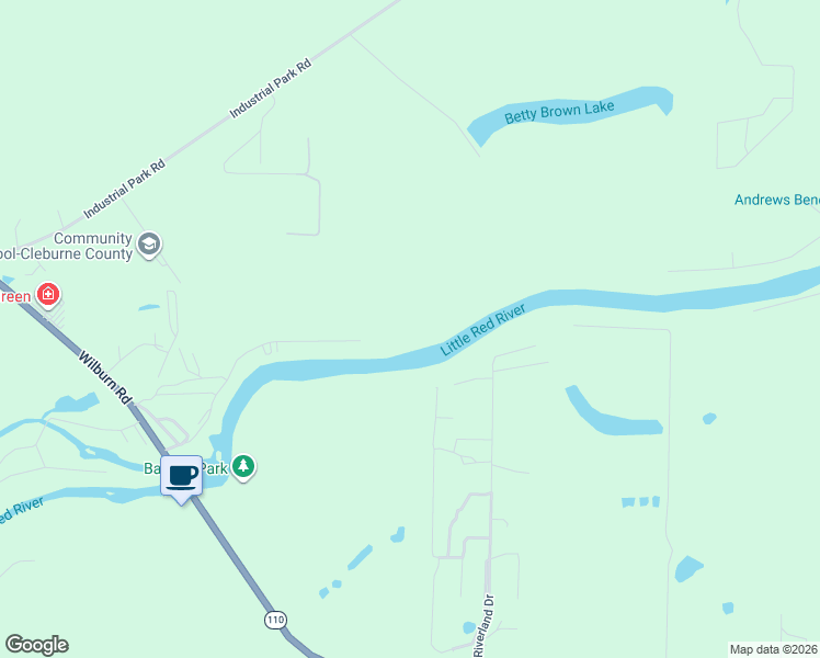 map of restaurants, bars, coffee shops, grocery stores, and more near 314 Swinging Bridge Drive in Heber Springs