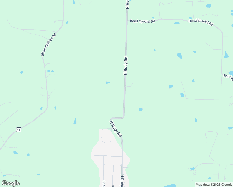 map of restaurants, bars, coffee shops, grocery stores, and more near 4015 North Rudy Road in Van Buren