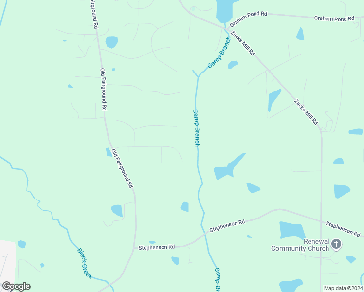 map of restaurants, bars, coffee shops, grocery stores, and more near 335 Grand Stand Lane in Angier
