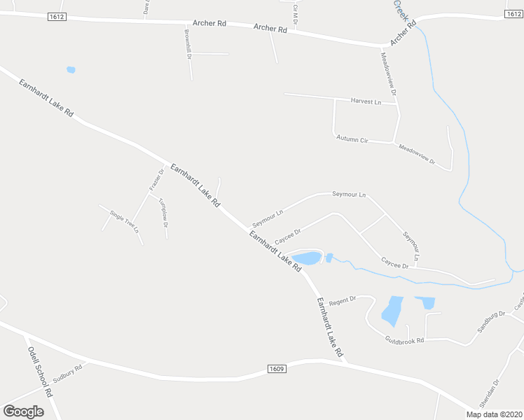 map of restaurants, bars, coffee shops, grocery stores, and more near 9900 Seymour Lane in Davidson