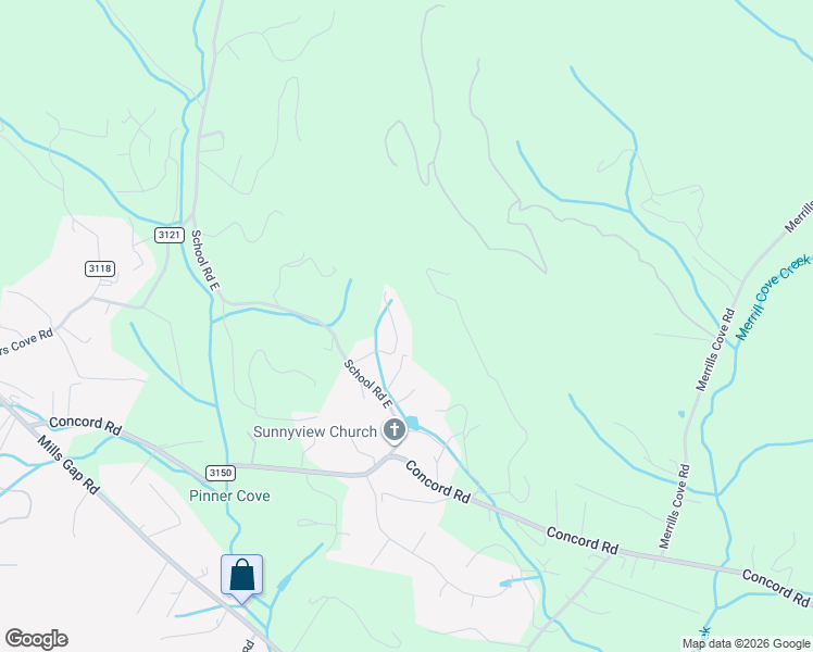 map of restaurants, bars, coffee shops, grocery stores, and more near 26 Hare Ridge in Asheville