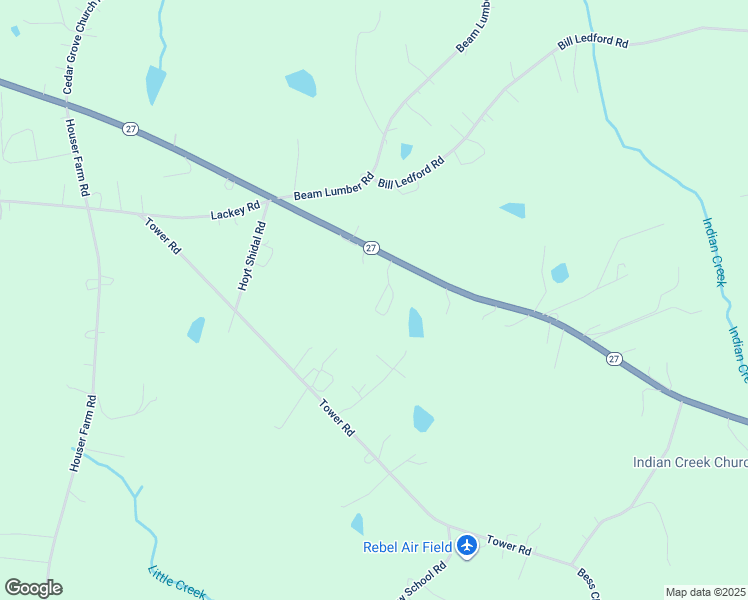 map of restaurants, bars, coffee shops, grocery stores, and more near 152 Millers Park Lane in Vale