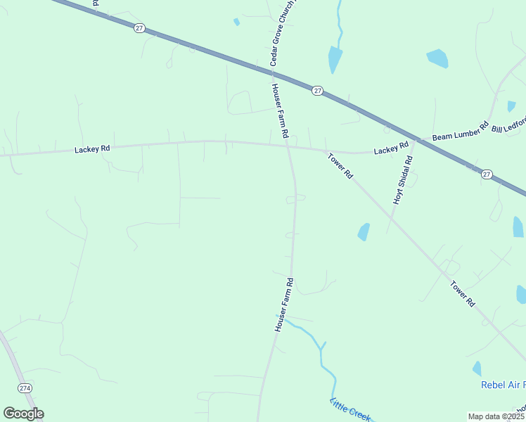 map of restaurants, bars, coffee shops, grocery stores, and more near 6778 Houser Farm Road in Vale