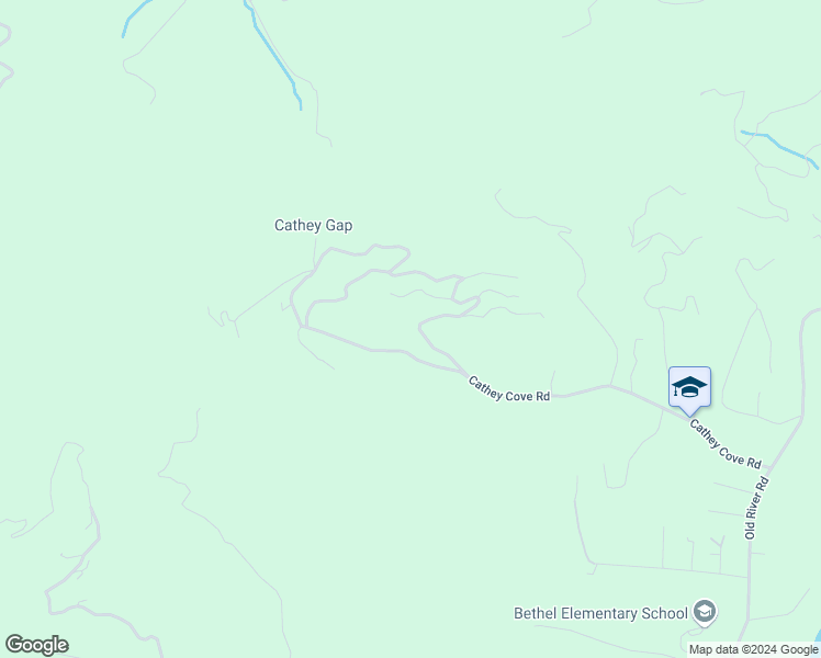 map of restaurants, bars, coffee shops, grocery stores, and more near 836 Cathey Cove Road in Waynesville