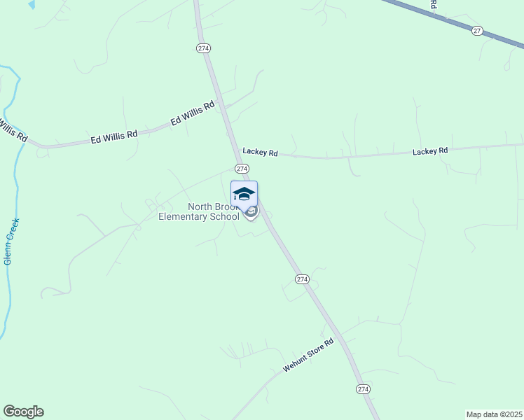map of restaurants, bars, coffee shops, grocery stores, and more near 642 North Carolina 274 in Vale
