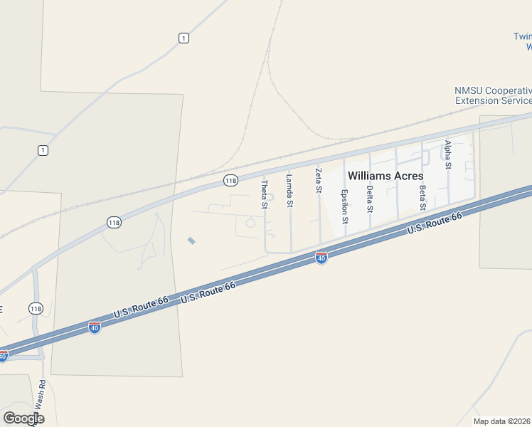 map of restaurants, bars, coffee shops, grocery stores, and more near 13-15 Theta Street in Mentmore