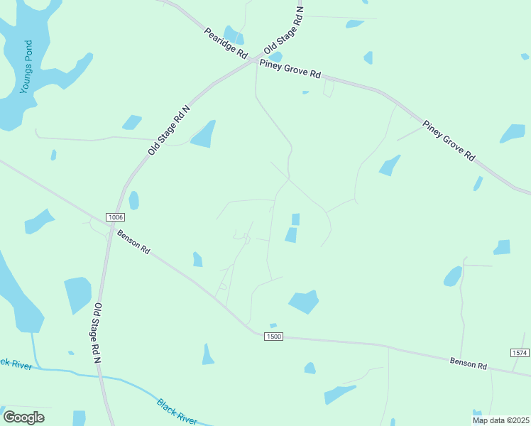 map of restaurants, bars, coffee shops, grocery stores, and more near 506 Spider Lily Lane in Angier
