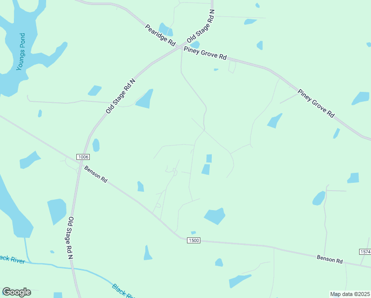 map of restaurants, bars, coffee shops, grocery stores, and more near 506 Spider Lily Lane in Angier