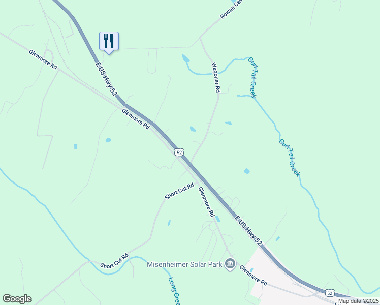 map of restaurants, bars, coffee shops, grocery stores, and more near 4995 Wagoner Road in Gold Hill
