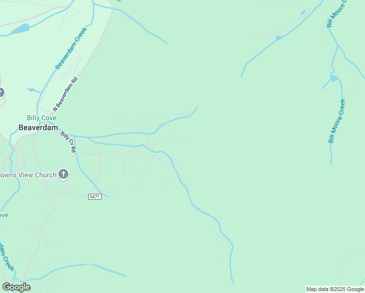 map of restaurants, bars, coffee shops, grocery stores, and more near 54 Buck Spring Acres in Candler