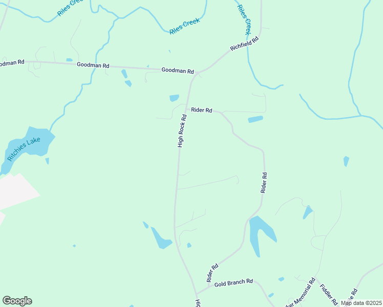 map of restaurants, bars, coffee shops, grocery stores, and more near 48658 High Rock Road in Richfield