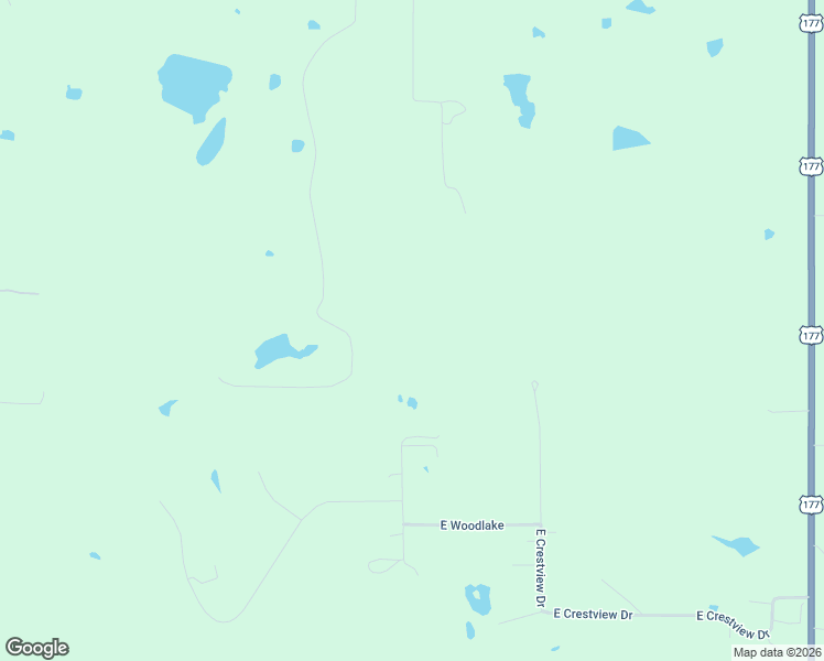 map of restaurants, bars, coffee shops, grocery stores, and more near 105002 South Hidden Valley Drive in McLoud