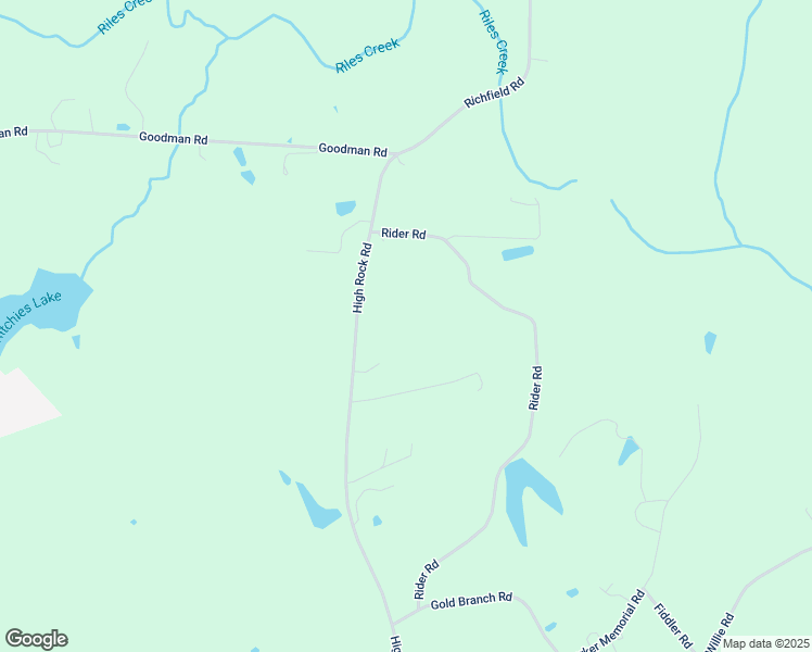 map of restaurants, bars, coffee shops, grocery stores, and more near 48658 High Rock Road in Richfield