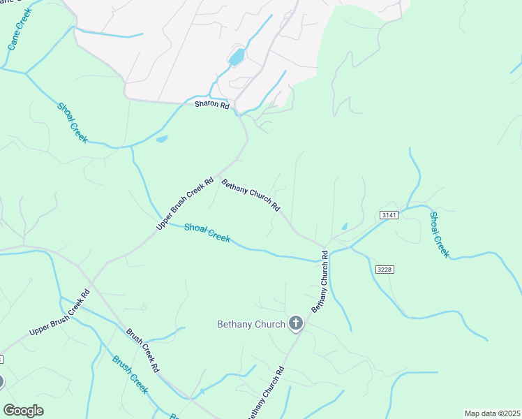 map of restaurants, bars, coffee shops, grocery stores, and more near 344 Bethany Church Road in Fairview