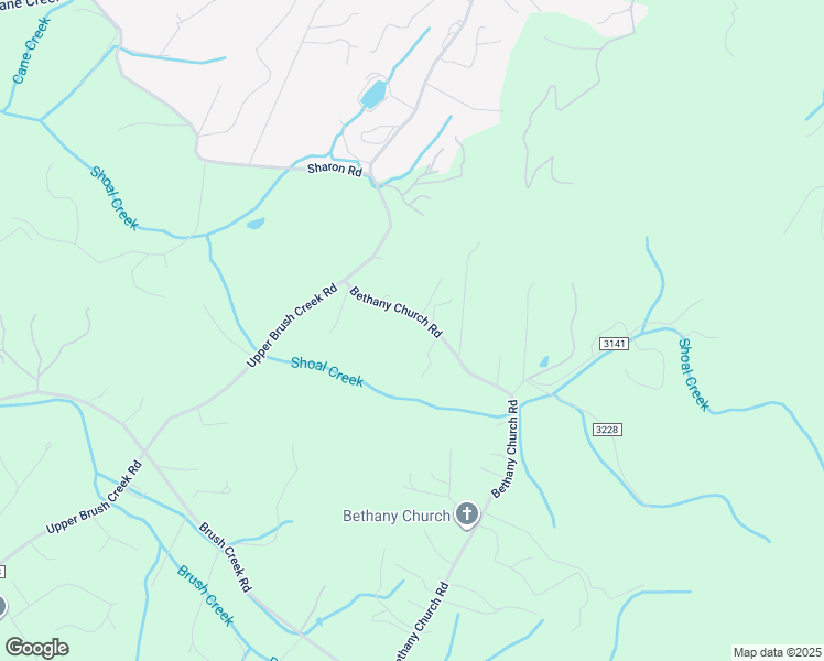 map of restaurants, bars, coffee shops, grocery stores, and more near 344 Bethany Church Road in Fairview