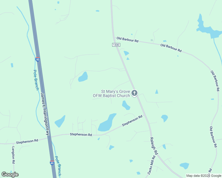 map of restaurants, bars, coffee shops, grocery stores, and more near in McGee Crossroads
